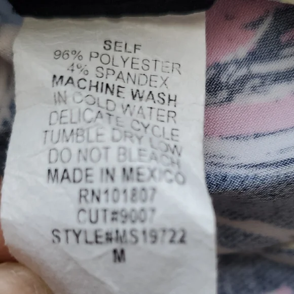 Expresso Floral Print Midi Skirt Size M - Picture 8 of 13